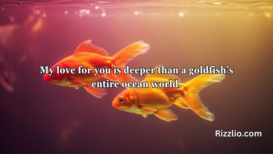 Goldfish Pick-Up Lines