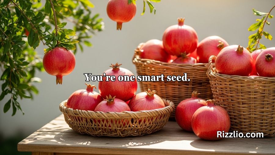 Juicy Pomegranate Puns