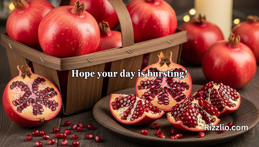 Juicy Pomegranate Puns