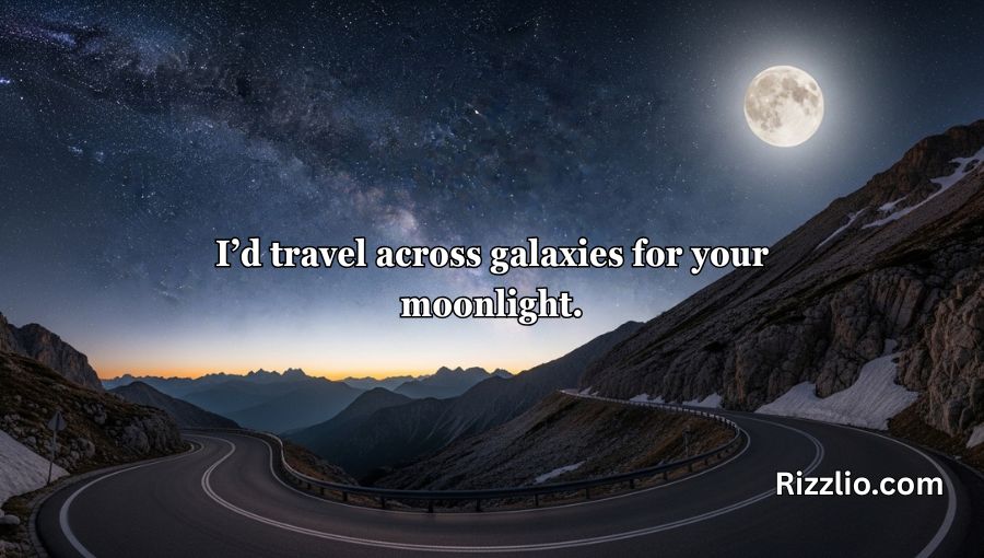 Moon Pick Up Lines