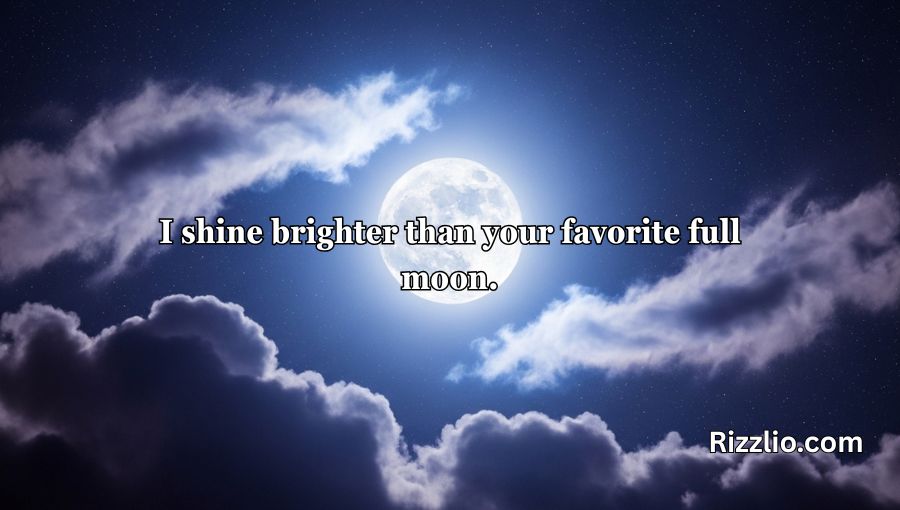 Moon Pick Up Lines