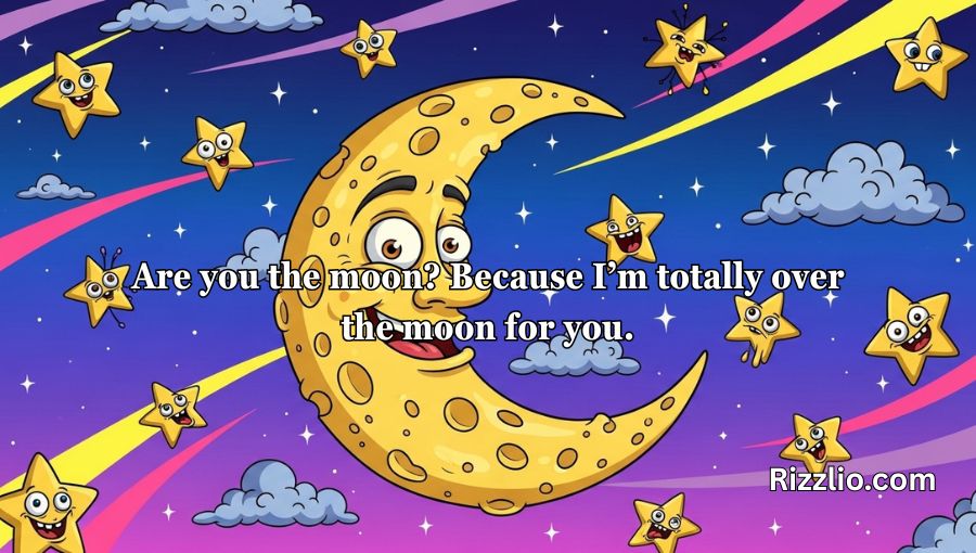 Moon Pick Up Lines