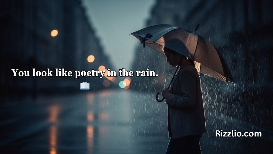 Rain Pickup Lines