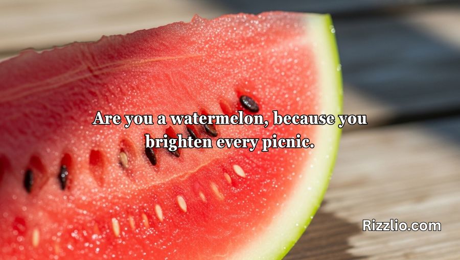 Watermelon Pick Up Lines