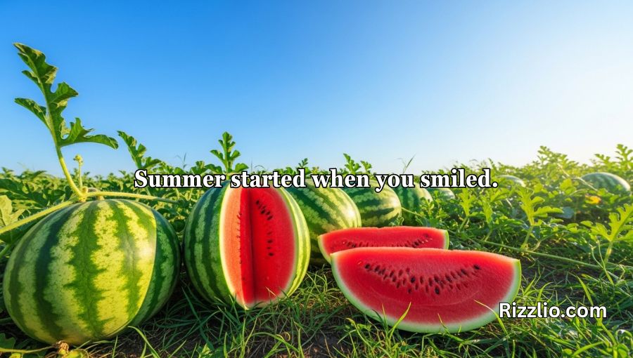 Watermelon Pick Up Lines