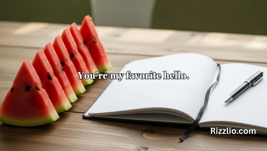 Watermelon Pick Up Lines