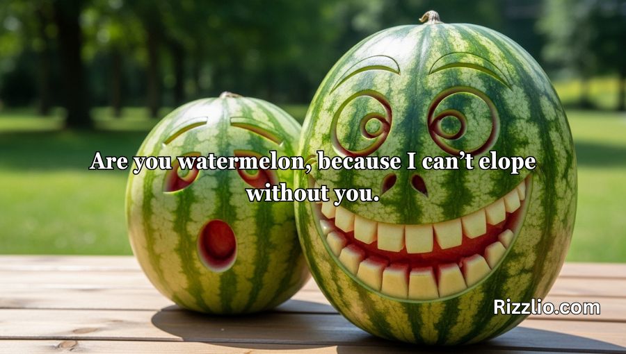 Watermelon Pick Up Lines