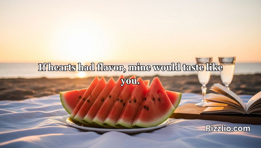 Watermelon Pick Up Lines