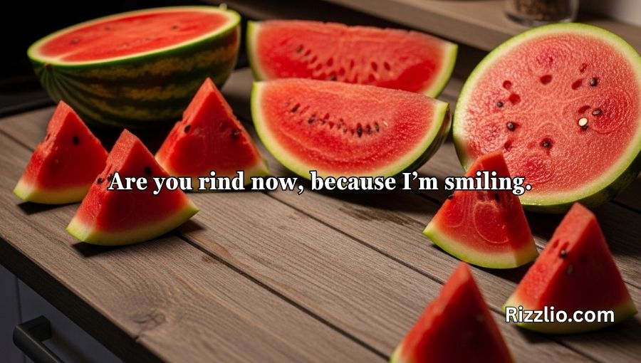Watermelon Pick Up Lines