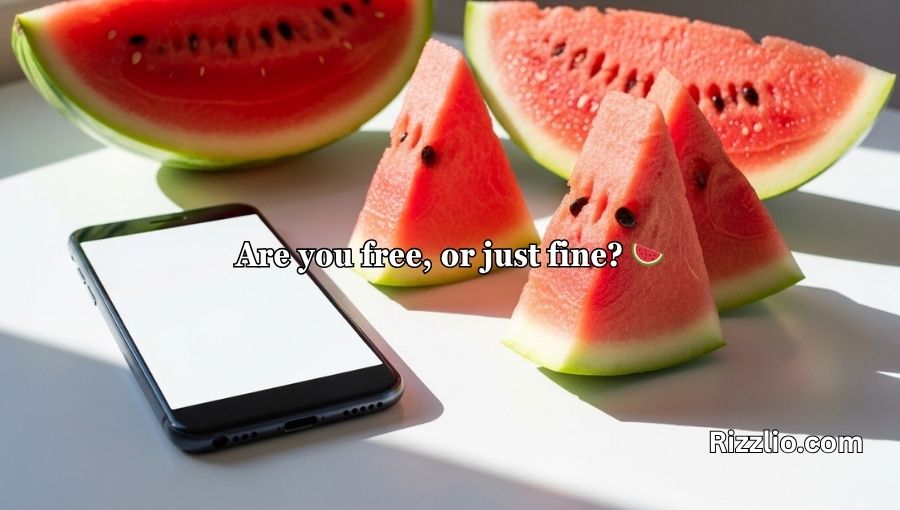 Watermelon Pick Up Lines