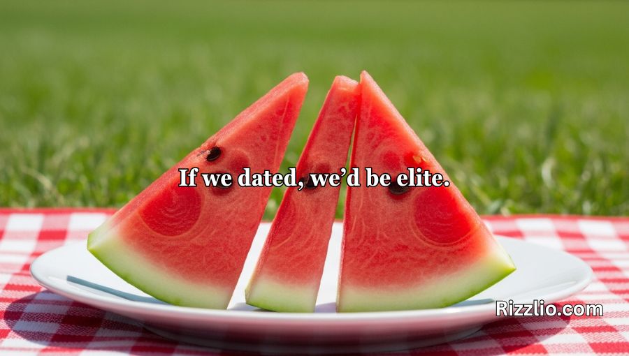 Watermelon Pick Up Lines
