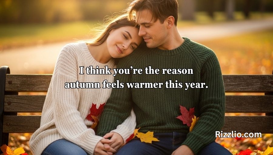 Autumn Pick Up Lines