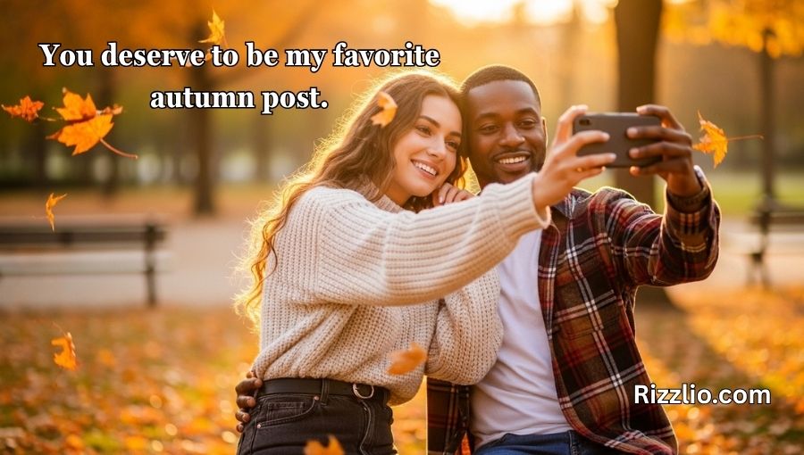 Autumn Pick Up Lines
