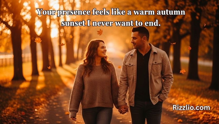 Autumn Pick Up Lines