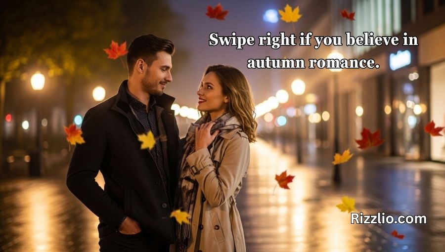 Autumn Pick Up Lines