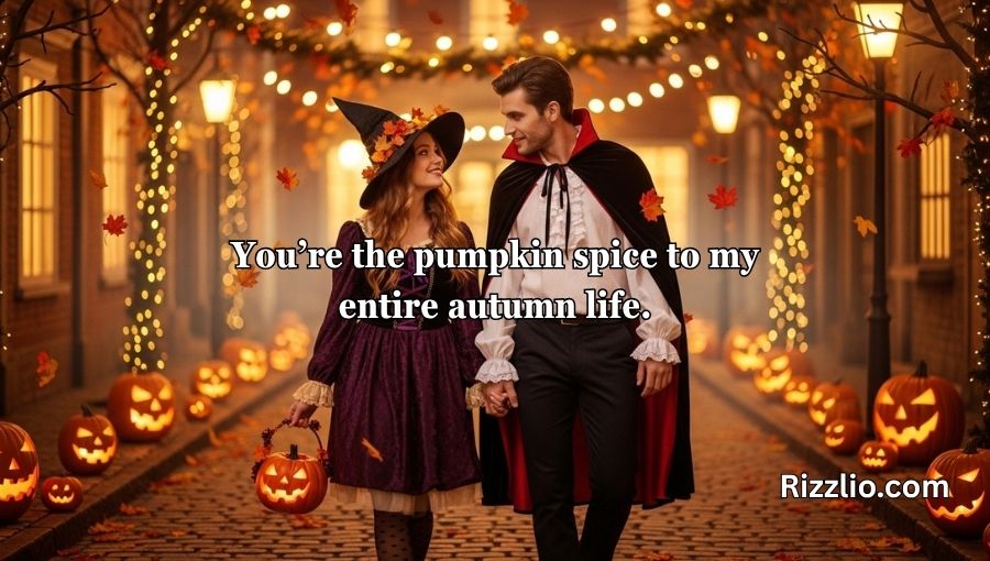 Autumn Pick Up Lines
