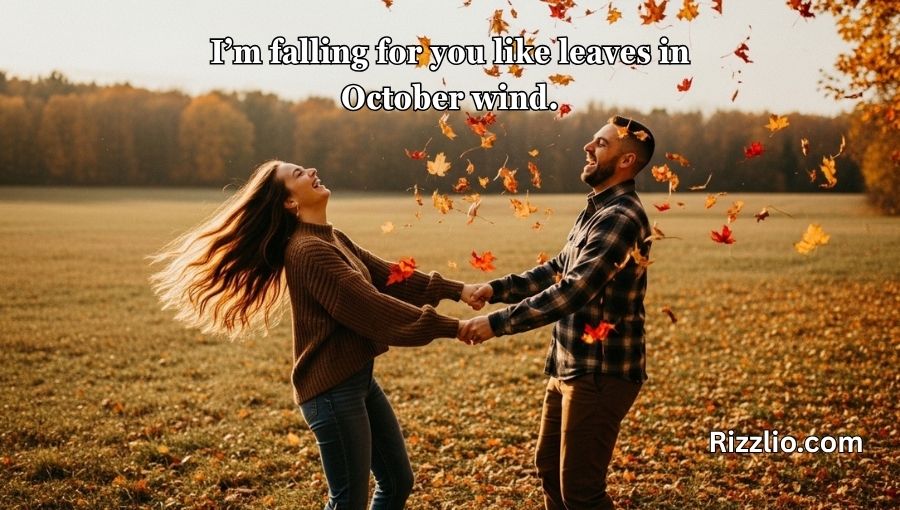 Autumn Pick Up Lines