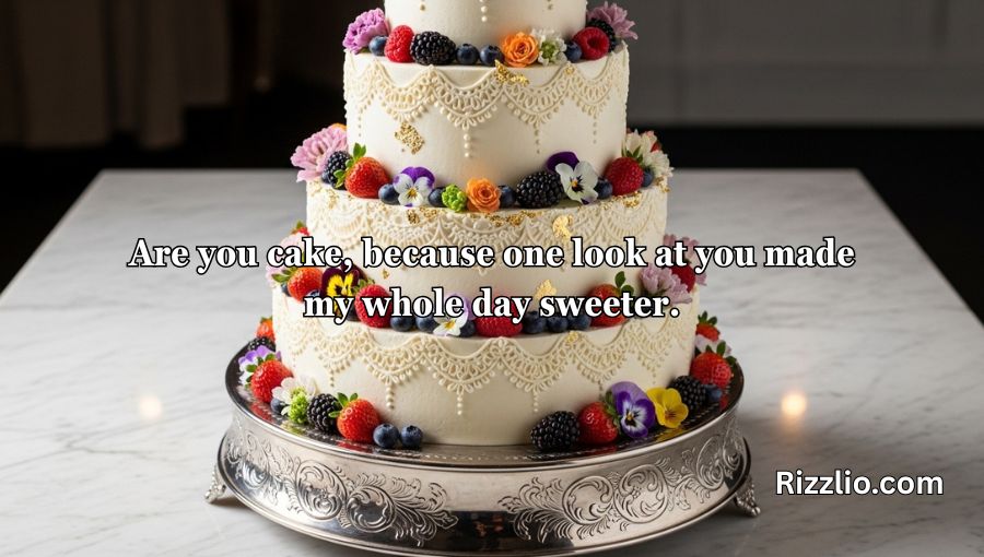 Best Cake Pick Up Lines And Rizz