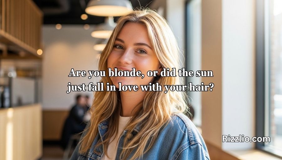 Blonde Pick Up Lines