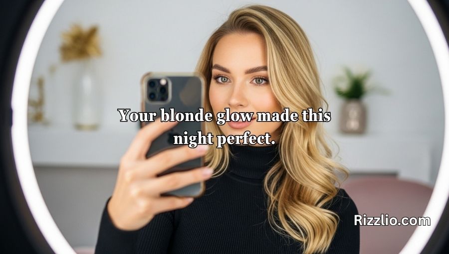 Blonde Pick Up Lines