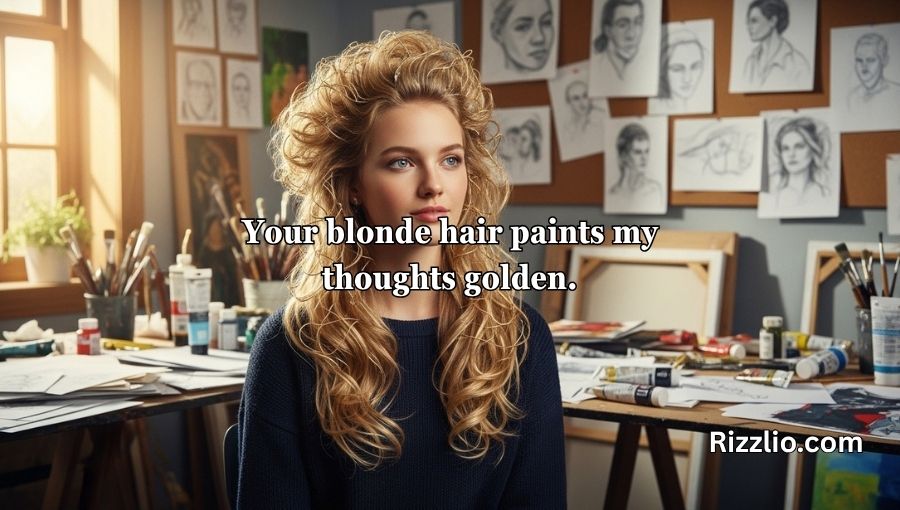 Blonde Pick Up Lines