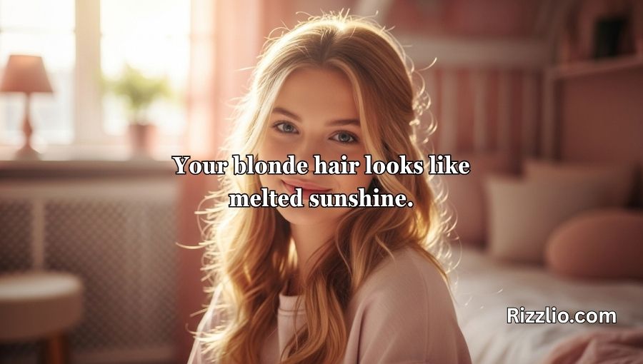 Blonde Pick Up Lines