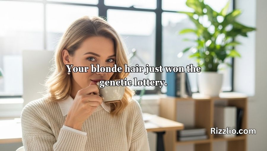 Blonde Pick Up Lines