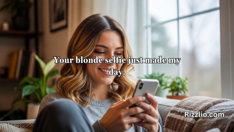 Blonde Pick Up Lines