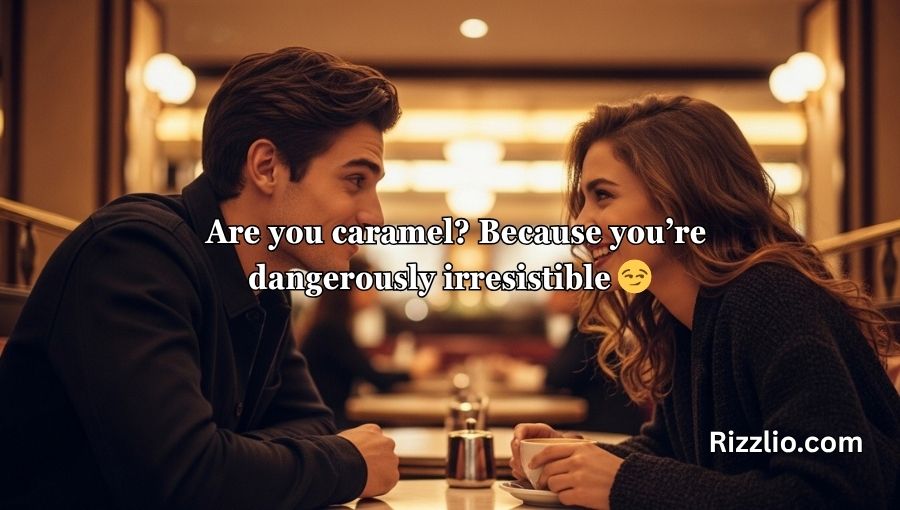 Caramel Pick Up Lines