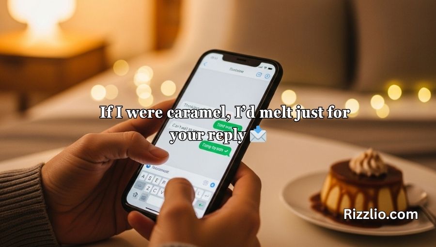 Caramel Pick Up Lines