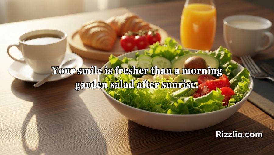 Crisp and Fresh Salad Pick-Up Lines