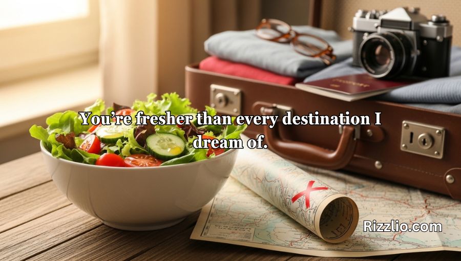 Crisp and Fresh Salad Pick-Up Lines