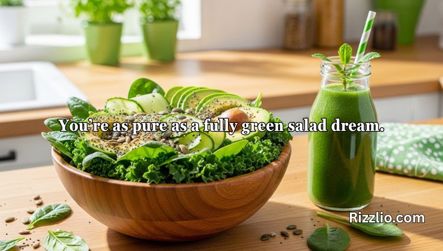 Crisp and Fresh Salad Pick-Up Lines