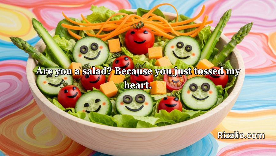 Crisp and Fresh Salad Pick-Up Lines