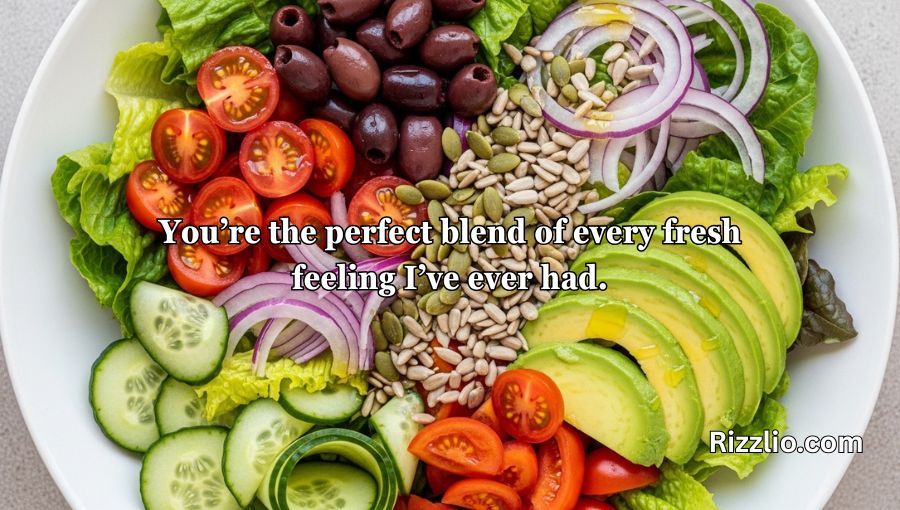 Crisp and Fresh Salad Pick-Up Lines
