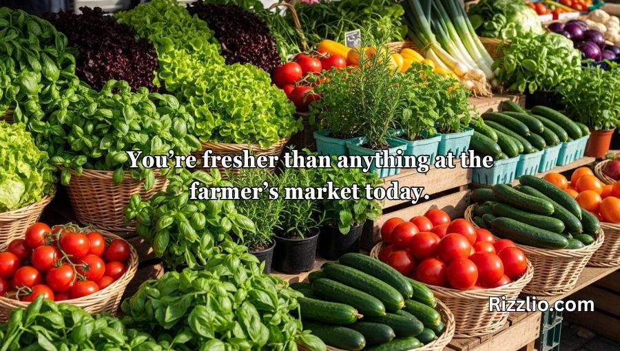 Crisp and Fresh Salad Pick-Up Lines