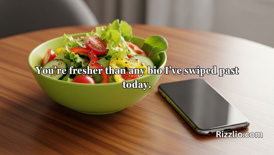Crisp and Fresh Salad Pick-Up Lines
