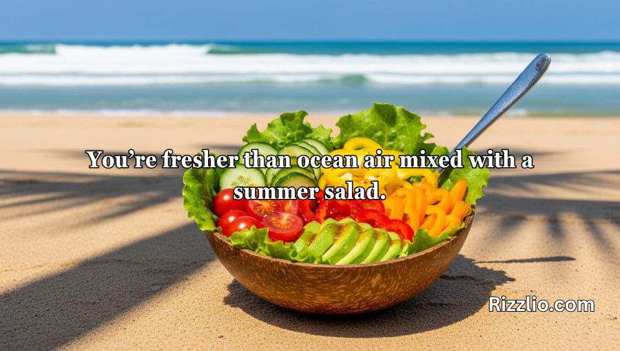 Crisp and Fresh Salad Pick-Up Lines