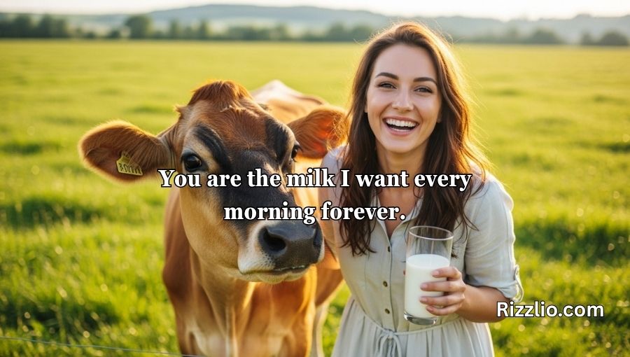 Dairy Pick Up Lines