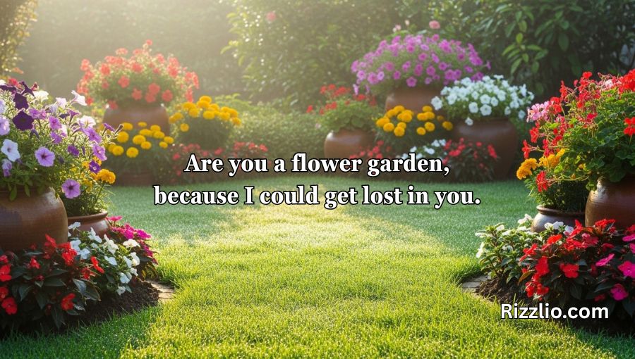 Flower Pick Up Lines