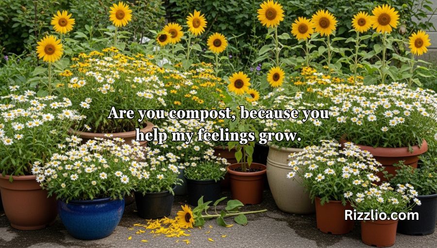 Flower Pick Up Lines