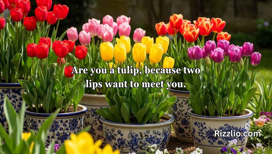 Flower Pick Up Lines