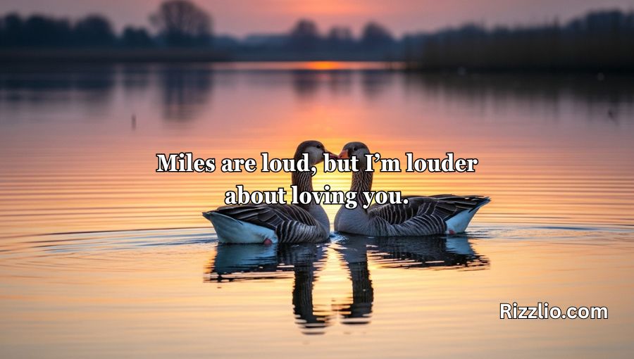 Goose Pickup Lines