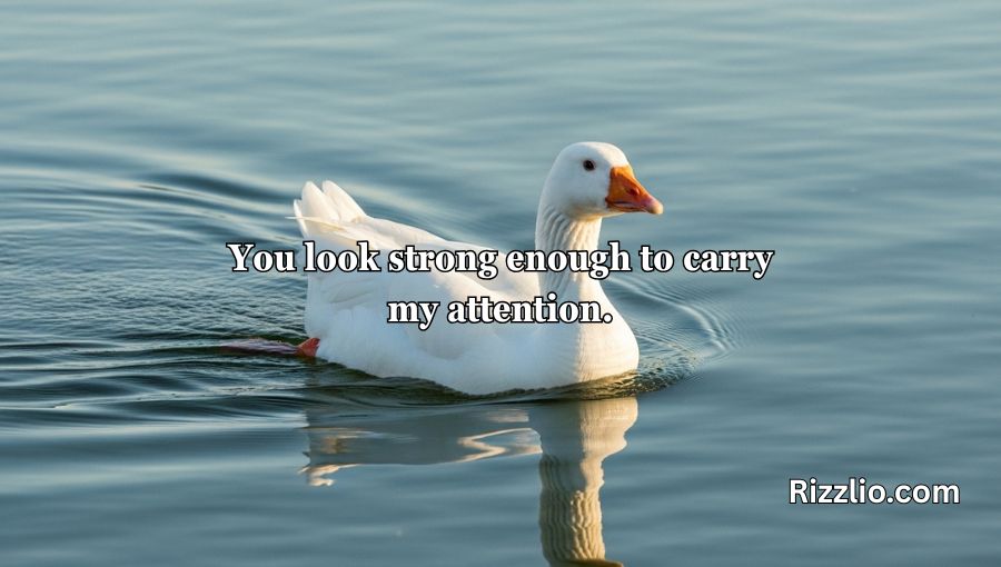 Goose Pickup Lines