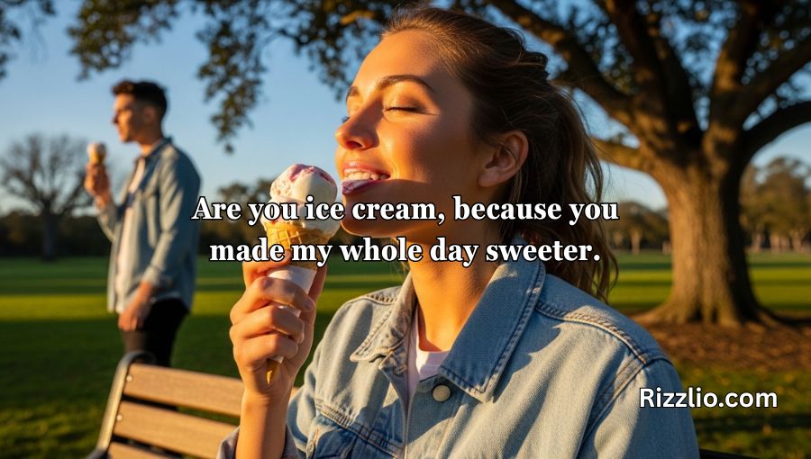 Ice Cream Pick Up Lines