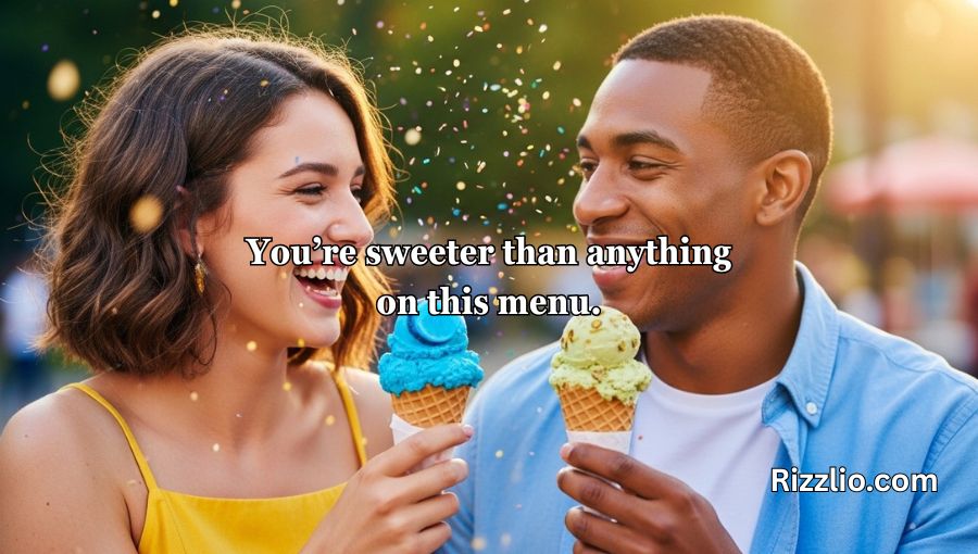 Ice Cream Pick Up Lines