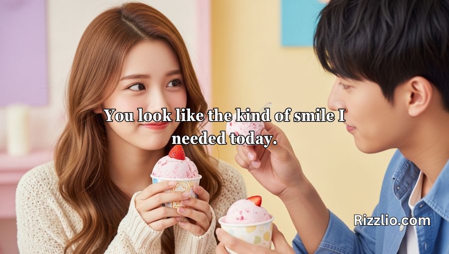 Ice Cream Pick Up Lines