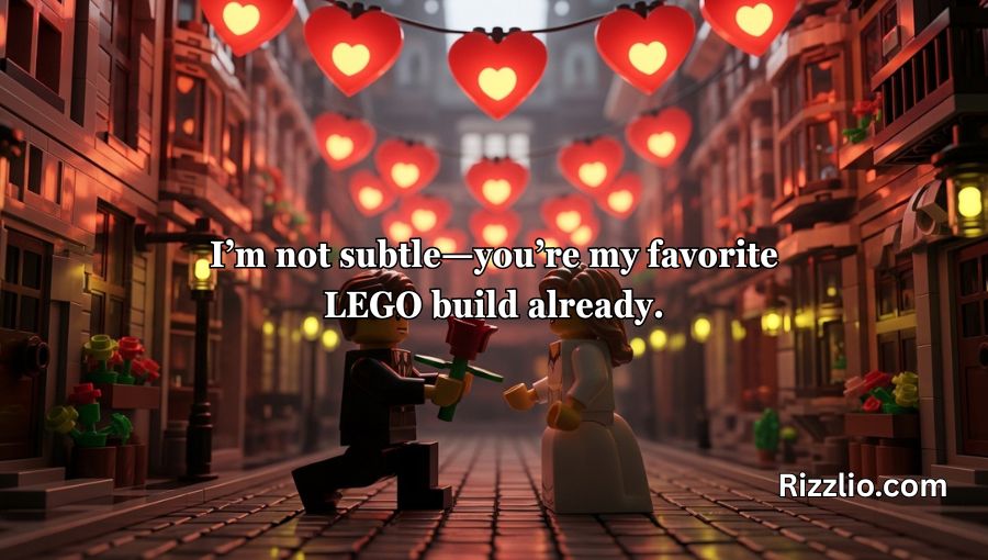 Lego Pick Up Lines and Rizz