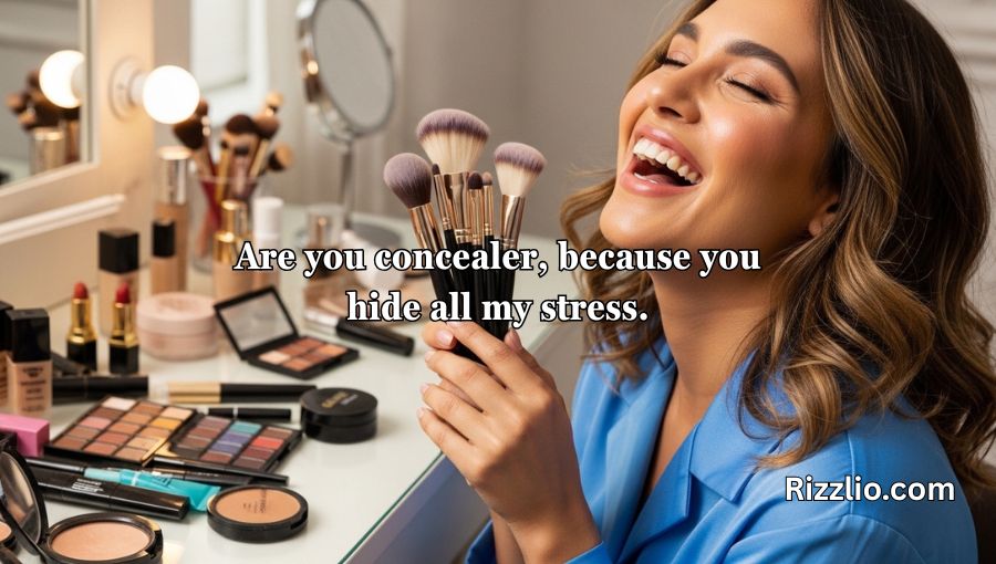 Makeup Pickup Lines