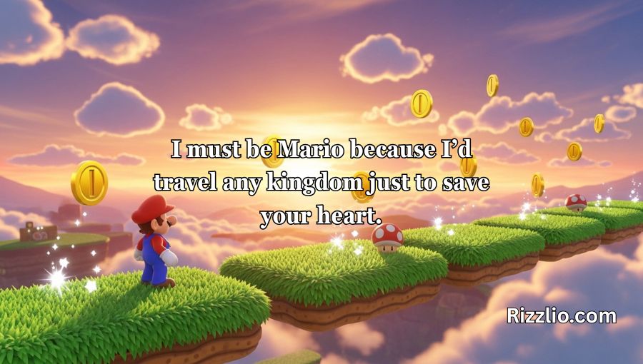 Mario Pick Up Lines